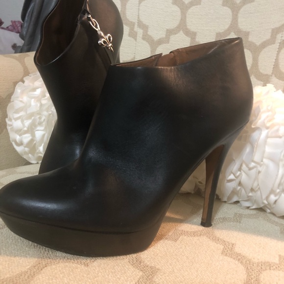 DONALD J PLINER DJP stiletto platform shooties - Picture 2 of 16